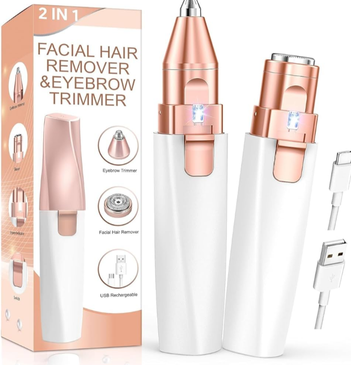 CrystalSmooth Facial Trimmer ✨