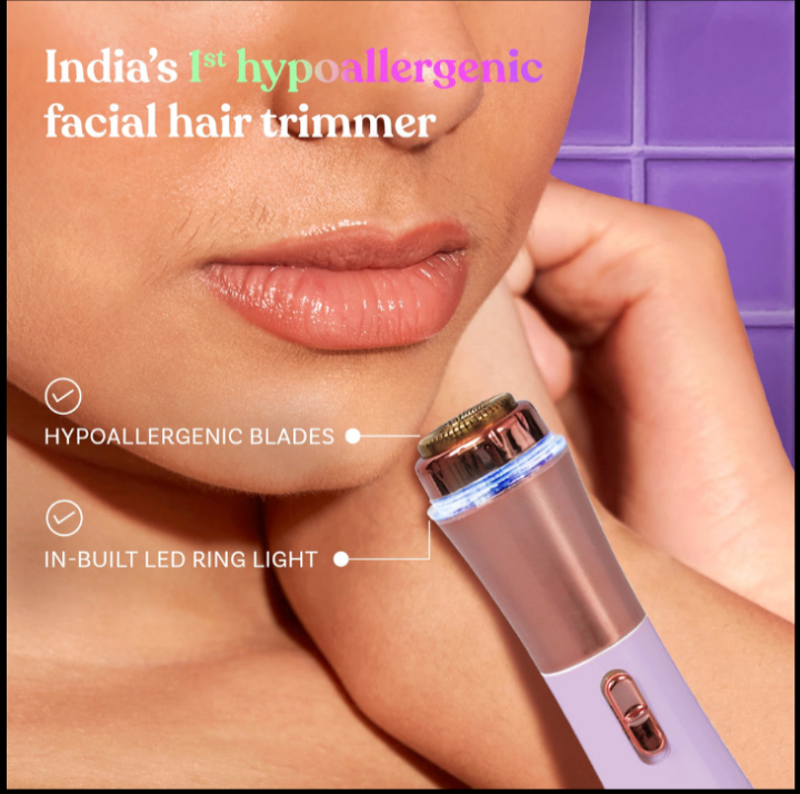 CrystalSmooth Facial Trimmer ✨